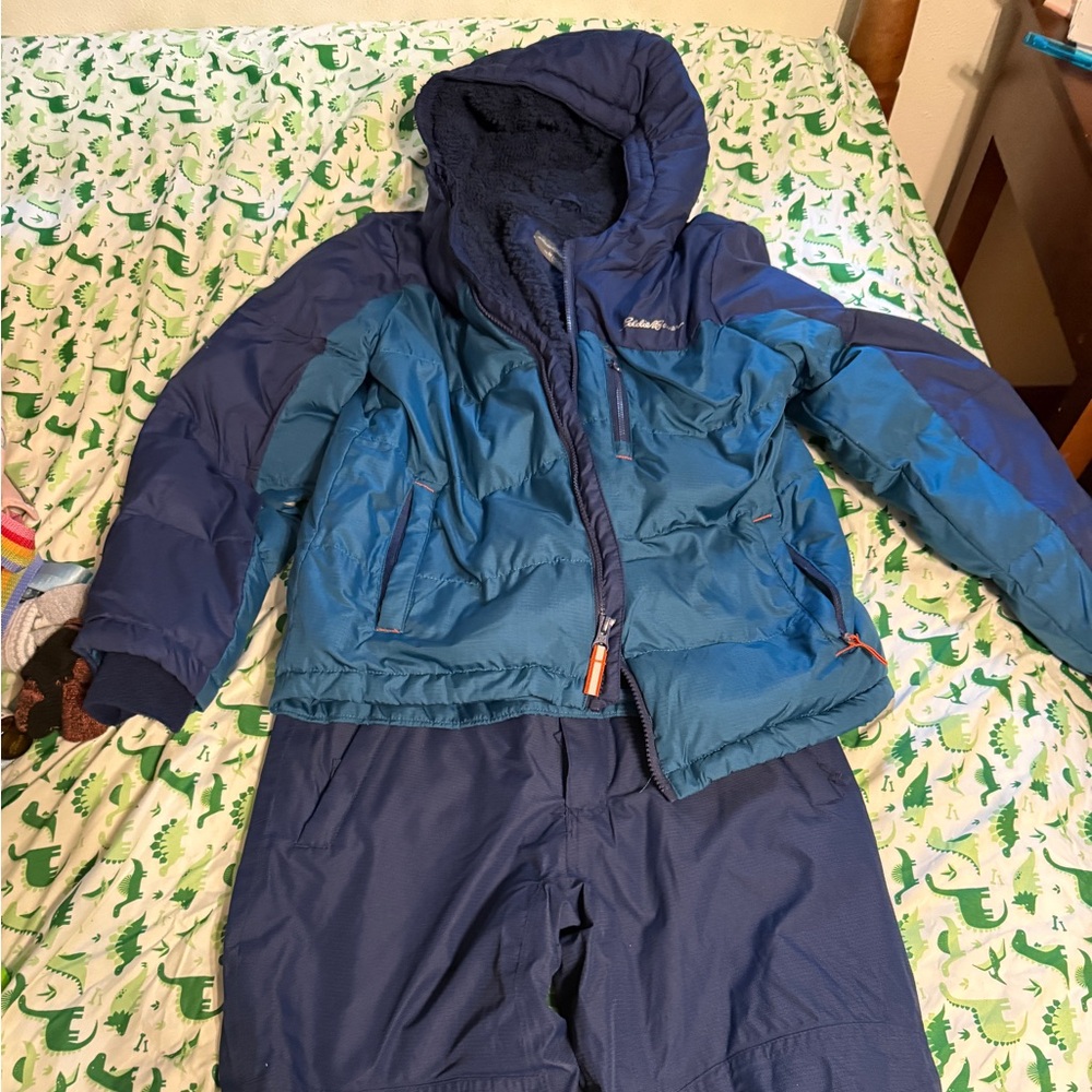 Boys snow pants and jacket